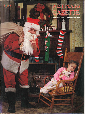 West Plains Gazette Volume Fifteen Nov & Dec 1981 Cover